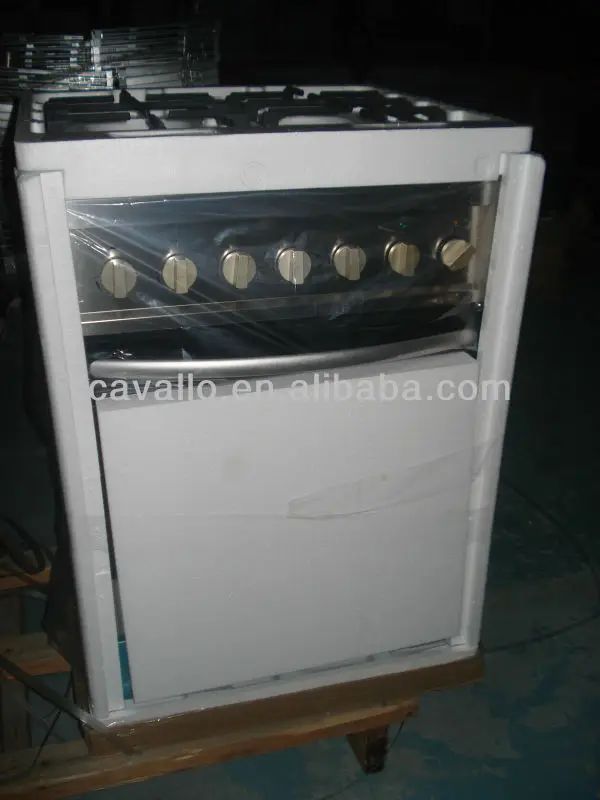 
4 burners free standing gas cooker oven 