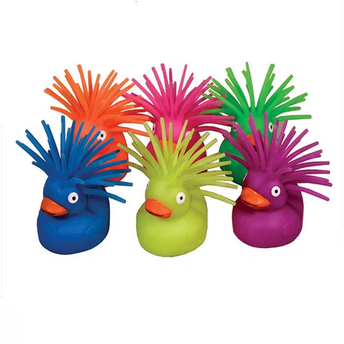 Flashing TPR Duck Ball Toys