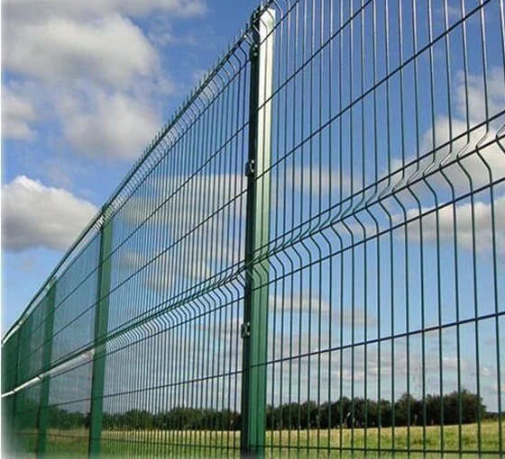 Hot Sale 3D Curved Welded Wire Mesh Fence PVC and Galvanized Steel Frame Easy Assembly for Farming & Garden Trellis