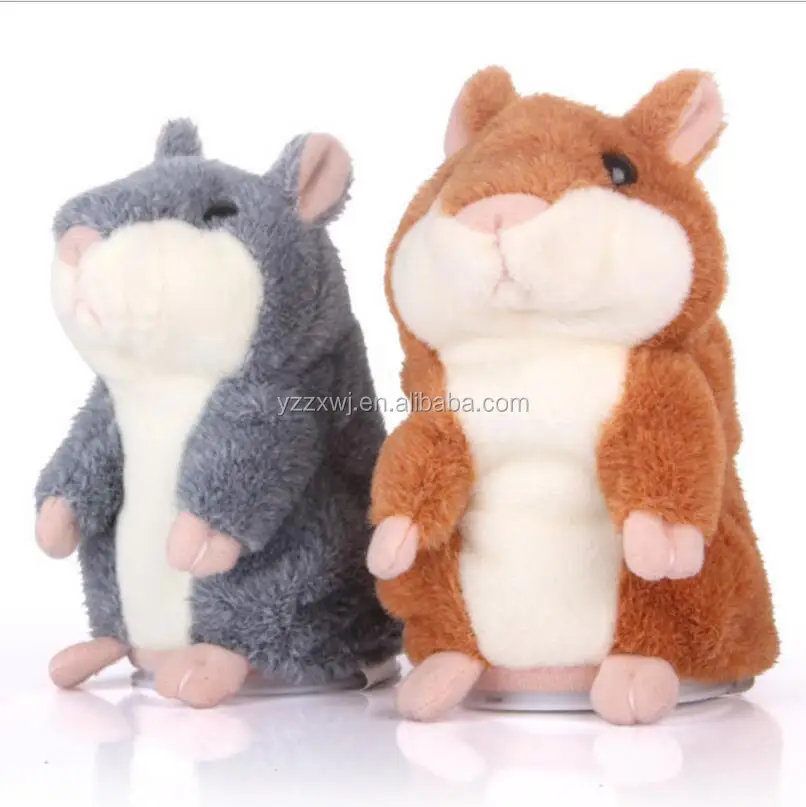 free sample Voice Recording Talking Hamster Repeats Stuffed Plush Talking Hamster For Children