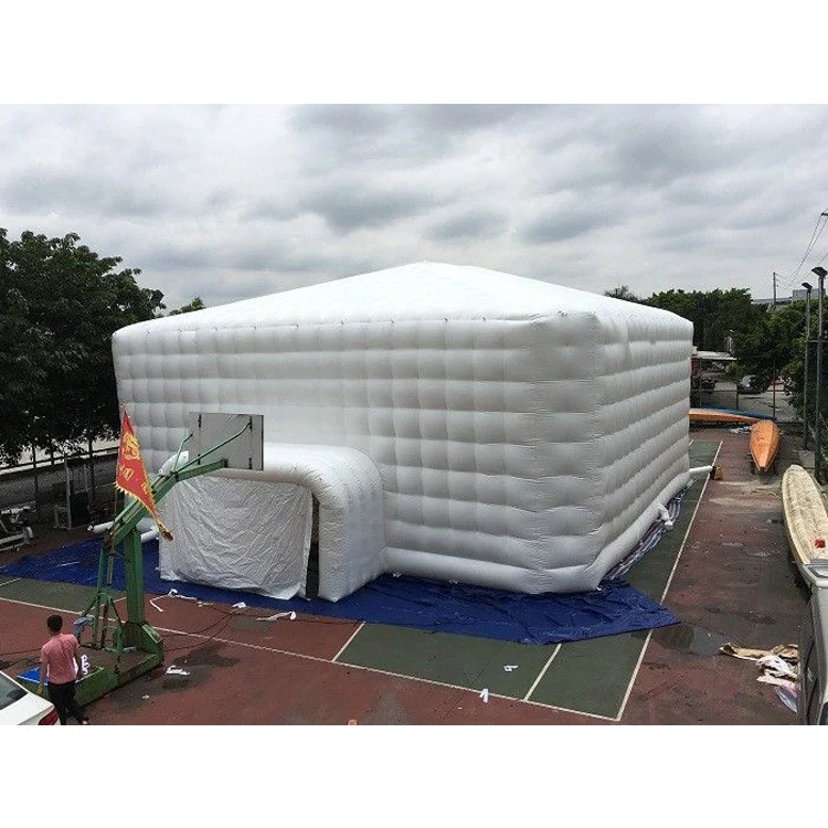 Blue Springs White Inflatable Camping Tent Cube Tent House