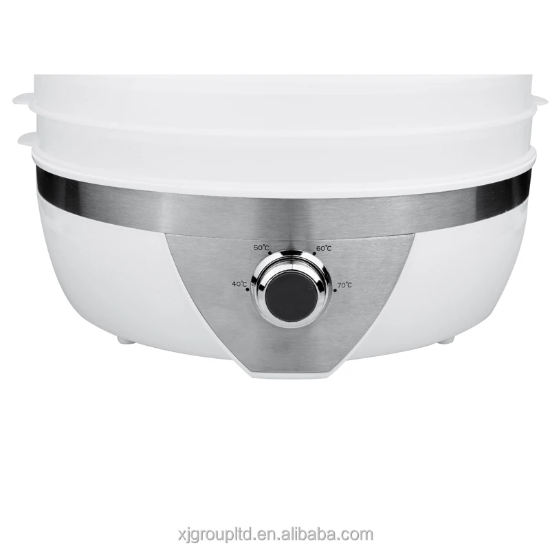 XJ-14709 home appliance Food dehydrator with mechanical temperature settings; and 5 dry layers and overheating protection
