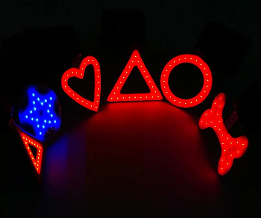 Modern Red Blue 5 Led 2 Laser Mountain Bike Lamp Cycling Warning Waterproof Rear Laser Bicycle Light