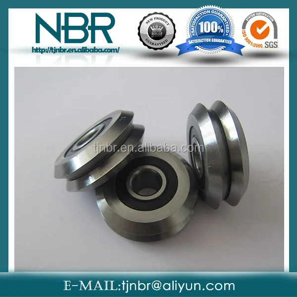 V groove guide roller bearing RM3-2RS W3X