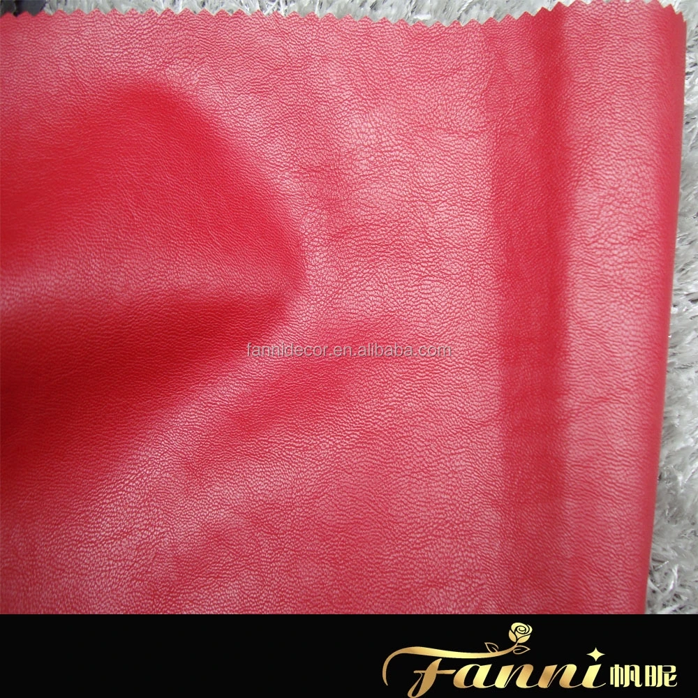 Wholesale Polyurethane Fake Leather Fabric For Jackets Suede Fabric For Leather Jacket