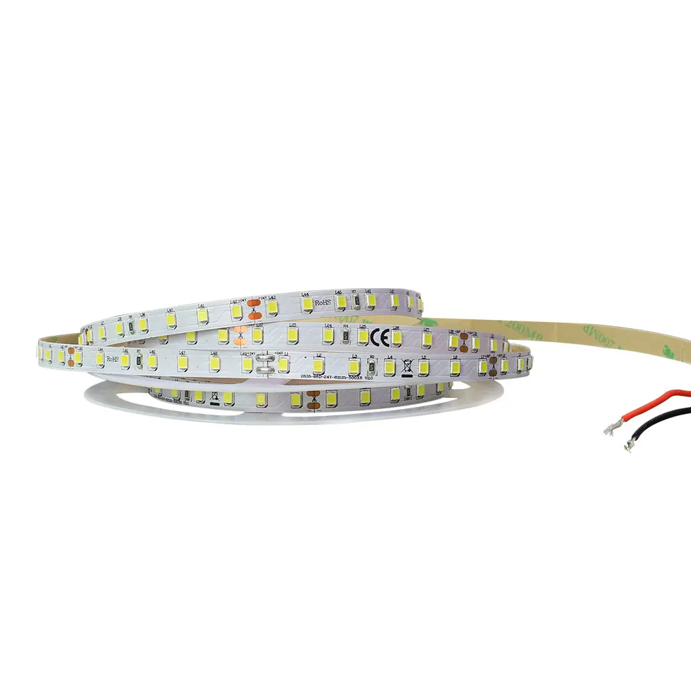 24 Volt Led Strip Lighting 2835 Smd Led Strip Light 240 leds per meters with cUL CE RoHs certifications and test