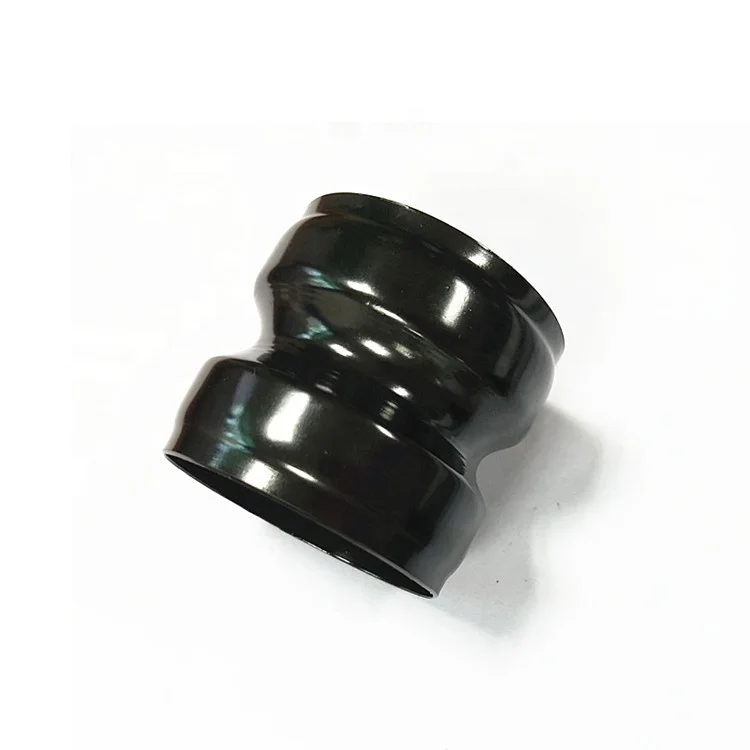 Oil transmission pipe connection buckle customized processing aluminum alloy shell CNC turning processing Black processing
