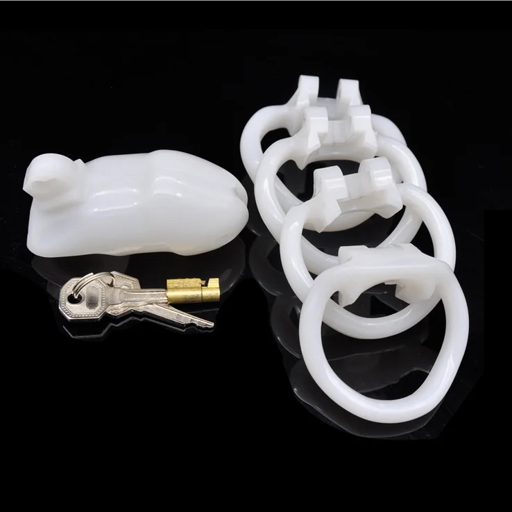 
Natural resin cb6000 penis lock male chastity cage device for men 