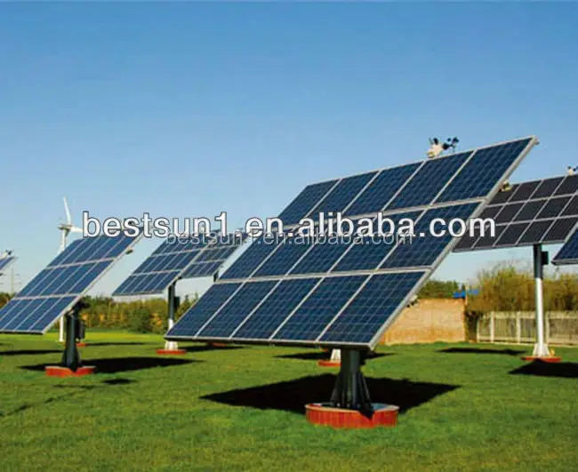 Небольшой гибридный солнечный генератор 15 кВт