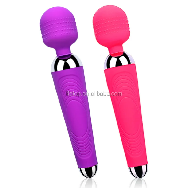 
Silicone av wand vibrator clitoris stimulator massager sexy toy for women adult sex 