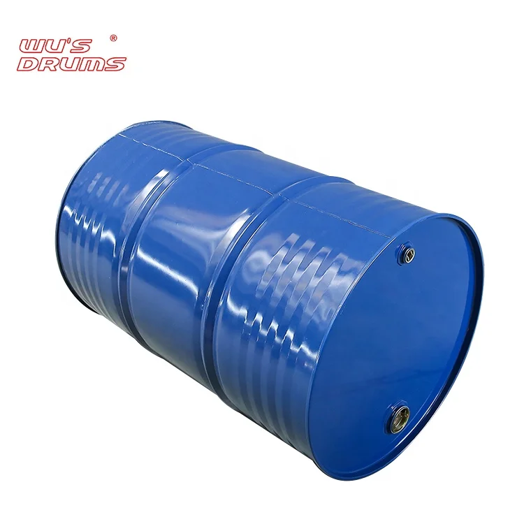 Factory Made Gasoline 200l Tight Head Steel Metal Drums Barrel Price For Sale