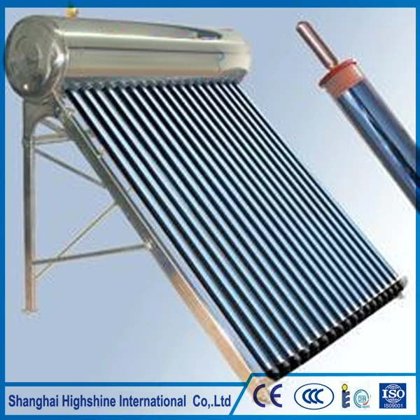 New product stainless steel solar water tank all pressure integrated copper heat pipe heater