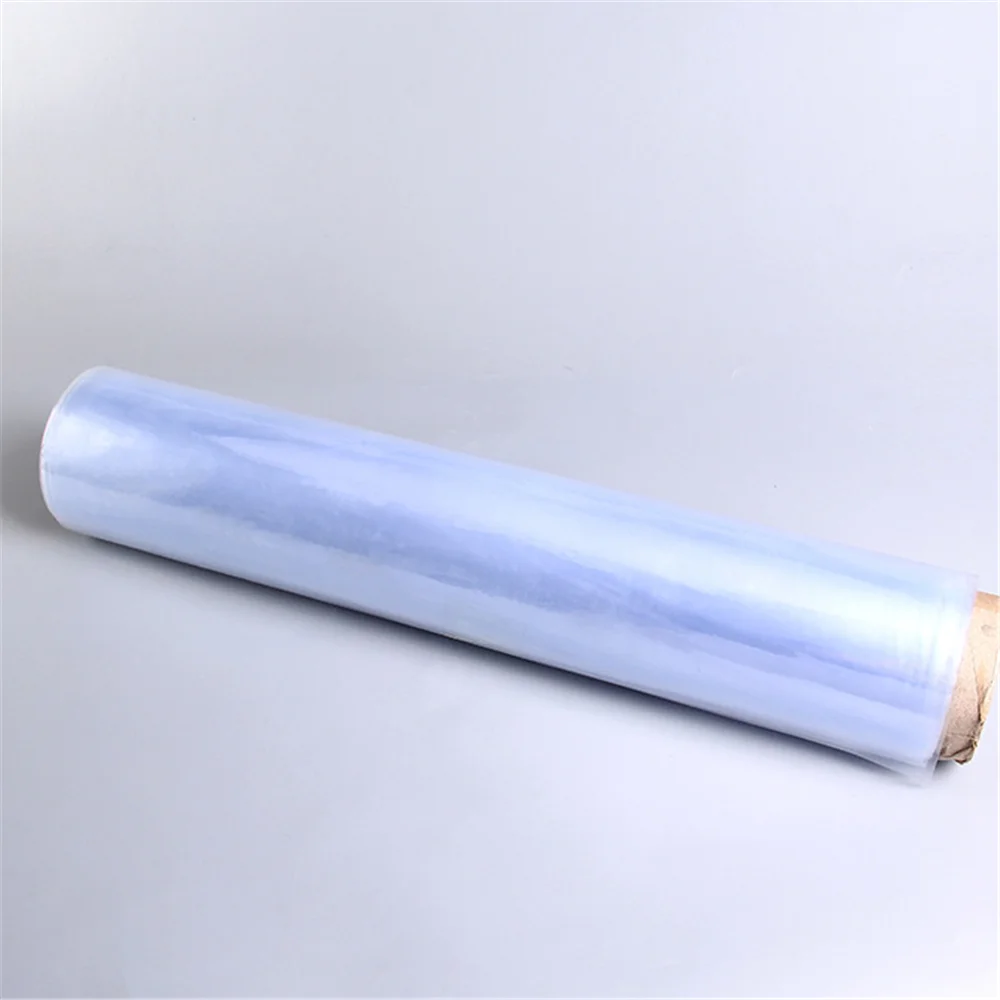 Clear PVC Heat Shrink Wrap Film for beverage bottle/Jar/cosmetic packaging