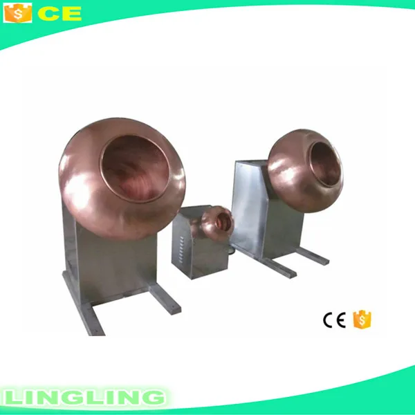 oat milk chocolate peanut candy chocolate coating machine