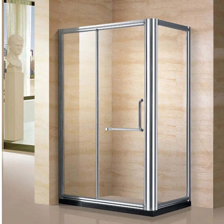 Rectangle Aluminum Frame 3 Panel Sliding Shower Cabinet S8012