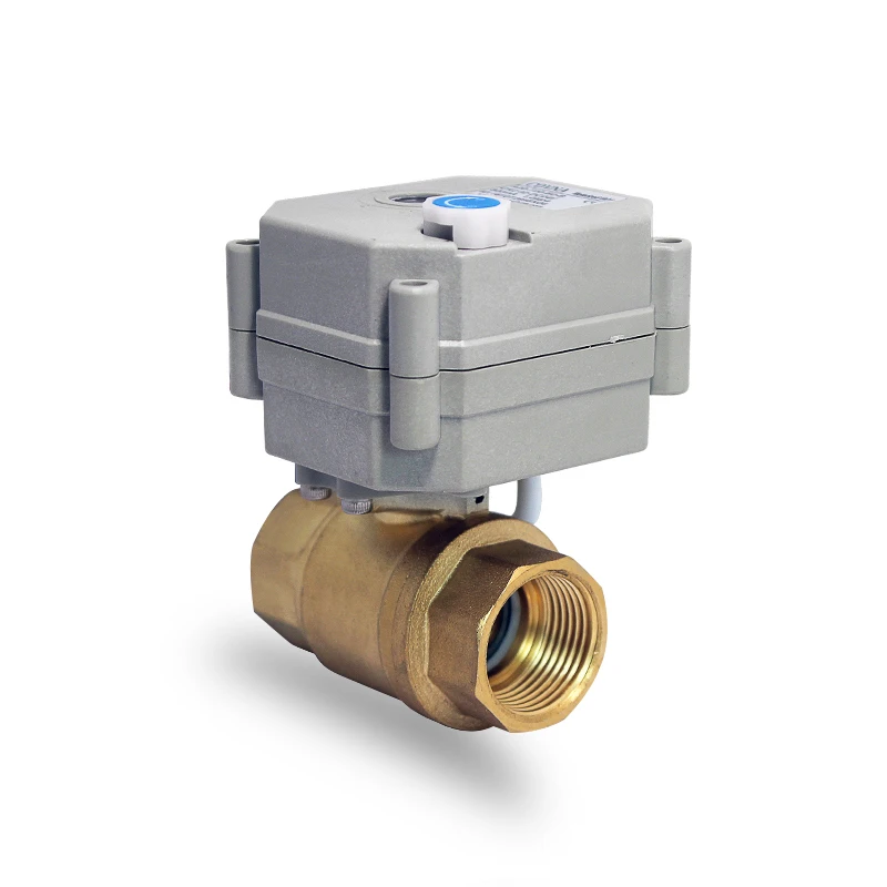 2 way electric operated ball valve 12v electronic ball valve