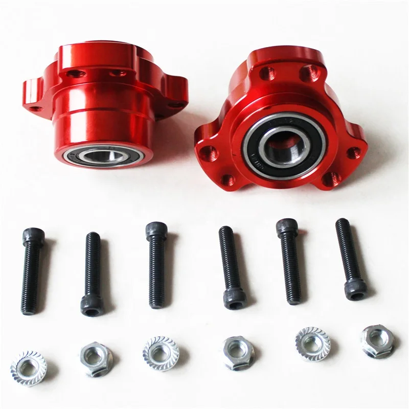 Прочный материал, передние облегченные алюминиевые ступицы гоночного колеса, картинг, дрифт-Трайк