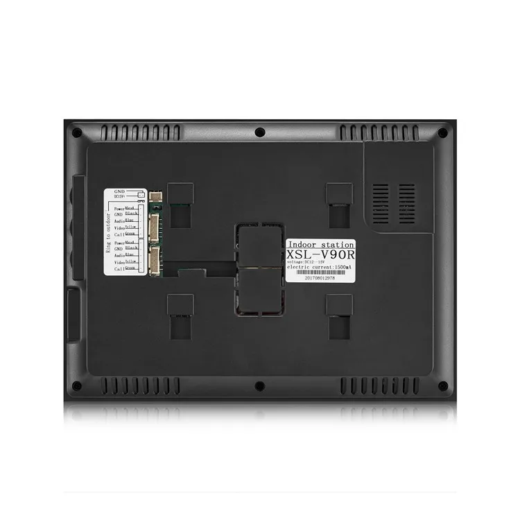 factory wholesale video doorbell camera 9 inch screen wired video door phone intercom system for villa