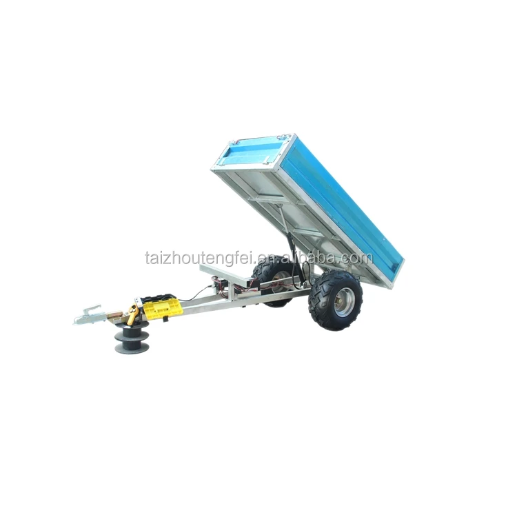 Торговля Assurance Дампа Опрокидывания Трактора Гидравлические Трейлер