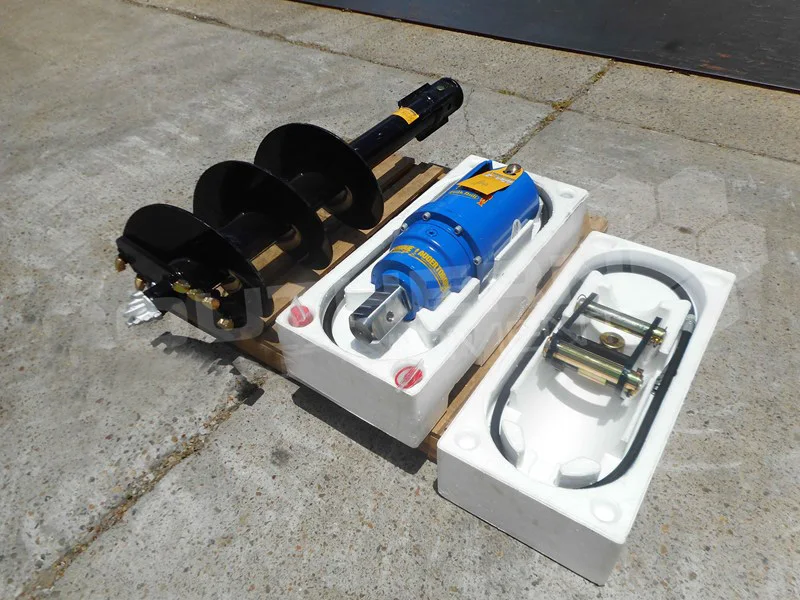 Mini Excavator Attachment Hole Digger Auger Drill Hydraulic