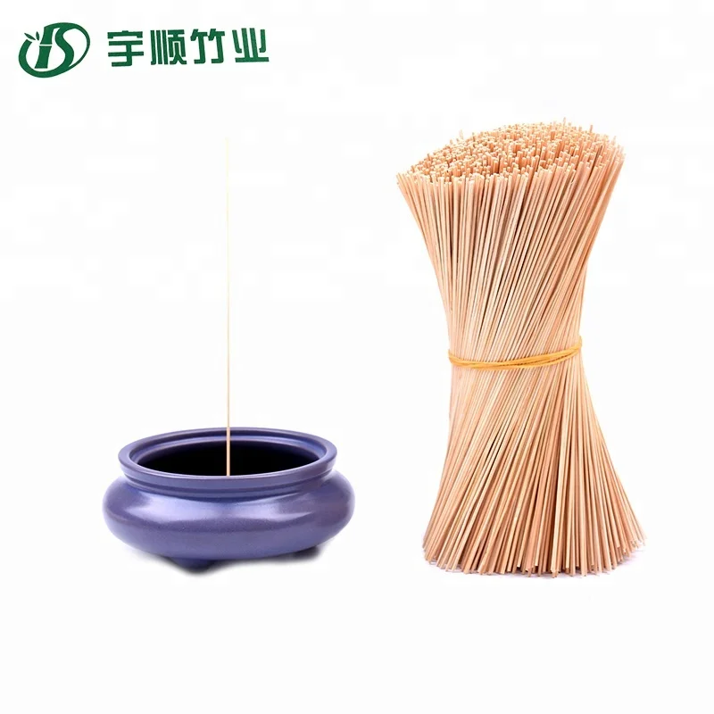 
1.3 mm x 9 inch High Quality Round Raw Bamboo Incense Sticks With Best Price 