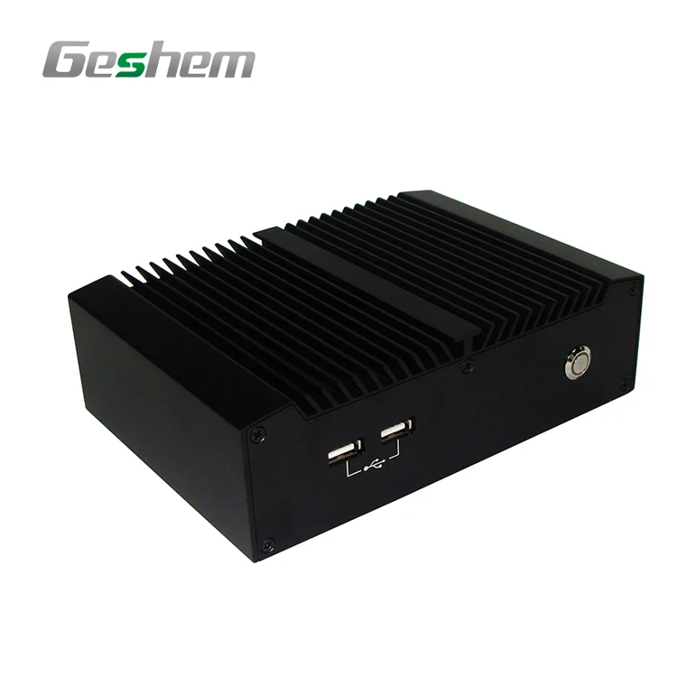 Промышленный компьютер N2600 2 ethernet Mini PC Ubuntu