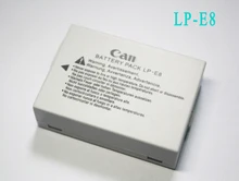 1500mAh LP-E8 digital batteries Li-ion LP E8 LPE8 For Camera Battery pack For Canon EOS 550D 600D 650D 700D X4 X5 X6i