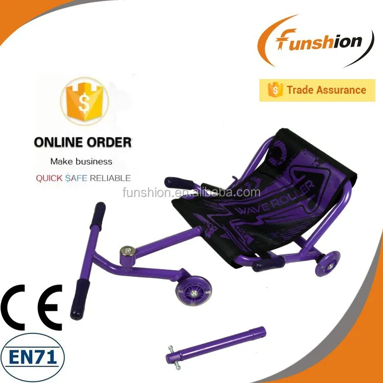 Three LED wheel easy roller toys, wave roller toys, roller scooter