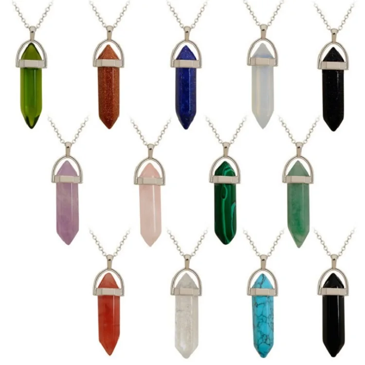 quartz necklace