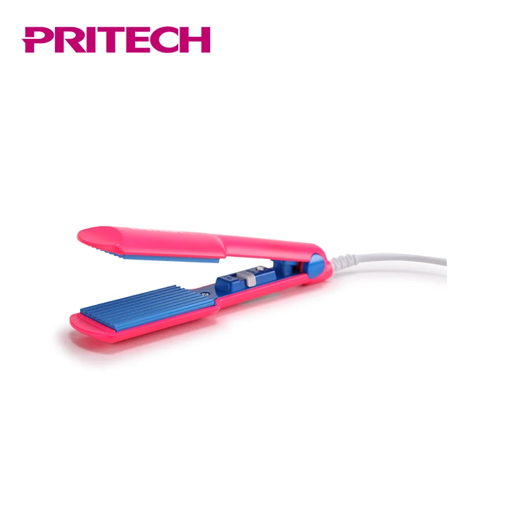 PRITECH пользовательский фиолетовый Электрический мини-утюжок глобальная красота Керамический выпрямитель для волос