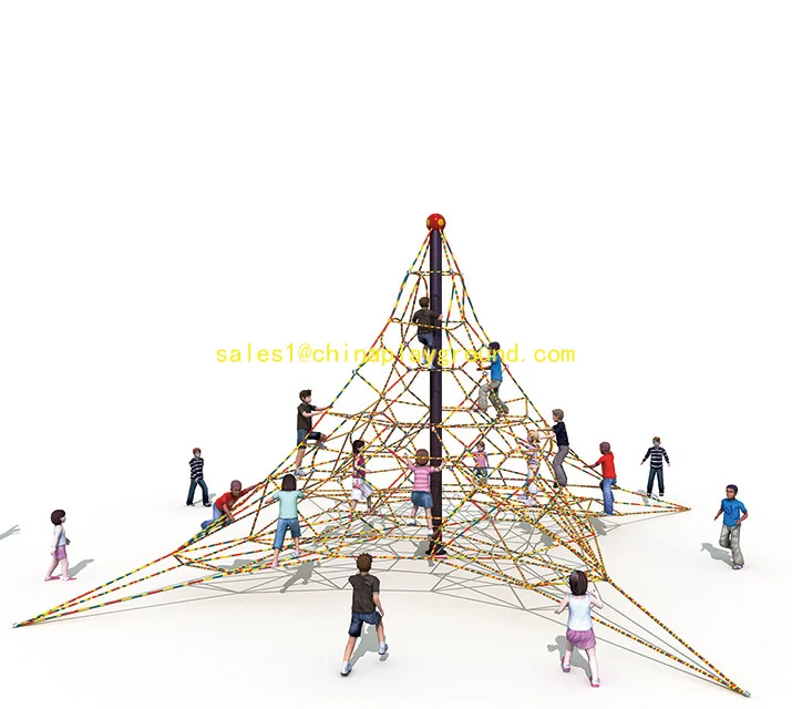 Kaiqi 2018 New design Climbing Series Adventure Physical Training Outdoor Playground Equipement  for Children Amusement Parks
