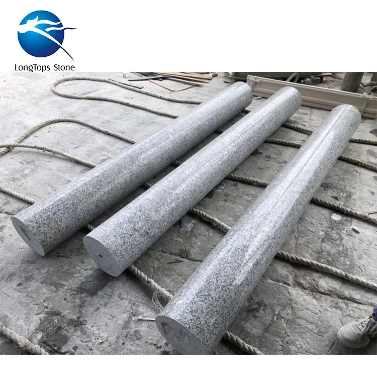 Wholesale granite stone gate pillar design gate pillar stone granite column price