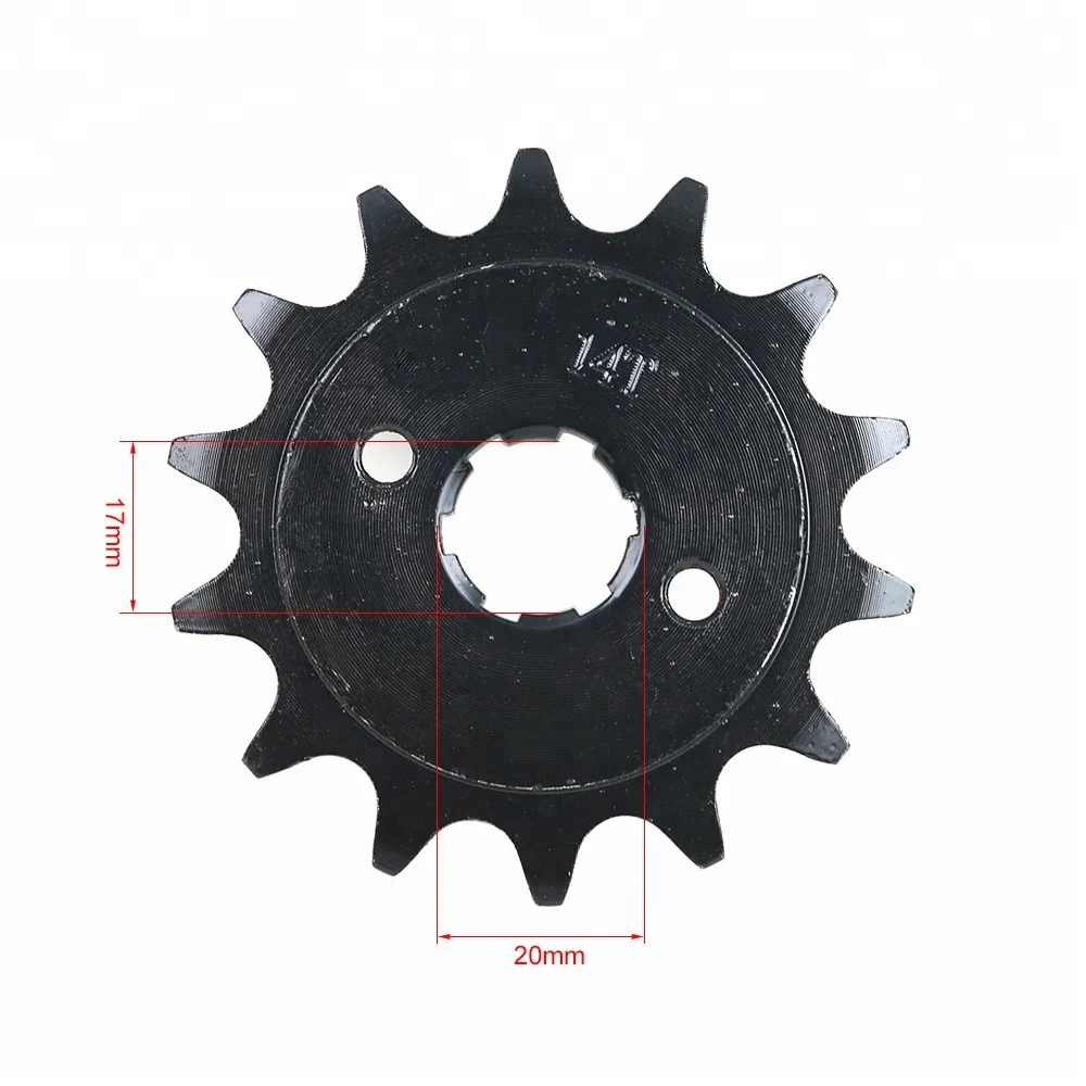 Chinese 250CC 520 14T Motorcycle Front Sprocket for HONDA CA250