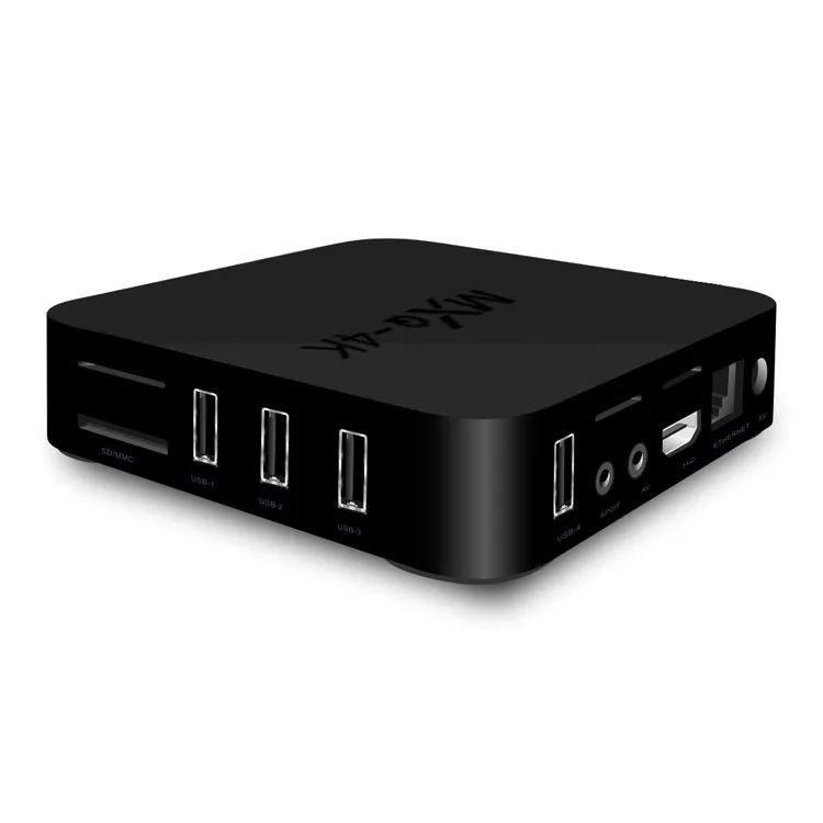 2021 цены по прейскуранту завода-изготовителя дешевая MXG 4K * 2K Quad Core Android TV box S905W android7.1 Wi-Fi IP TV Smart TV Box