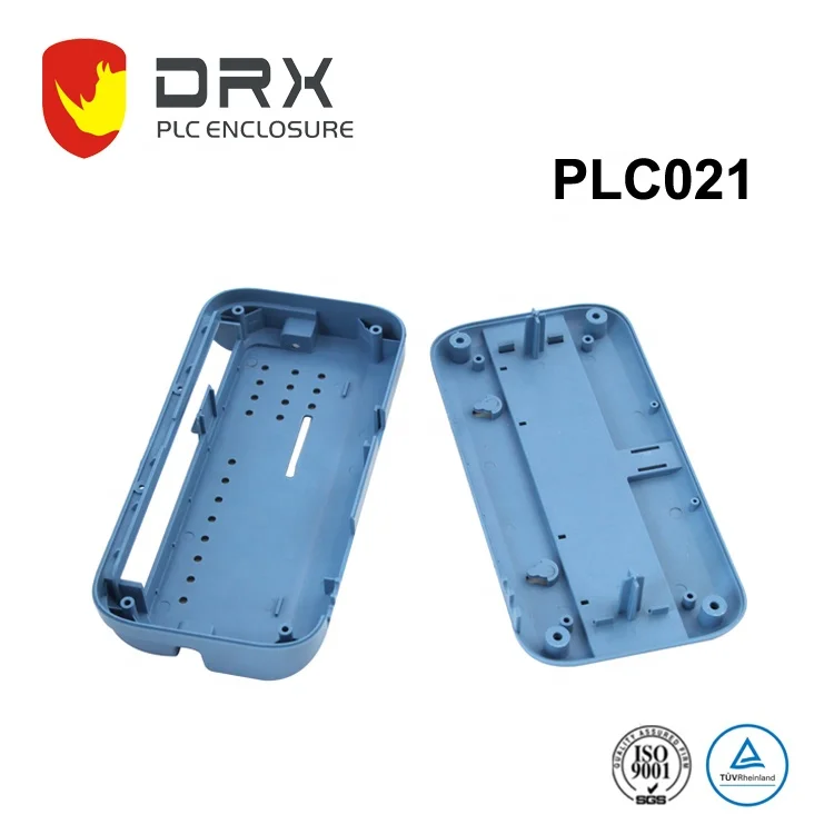 DRX Everest PLC021 203*103*38mm High Precision Metal ABS Plastic Din Rail Mounting Enclosures For Electronic Using