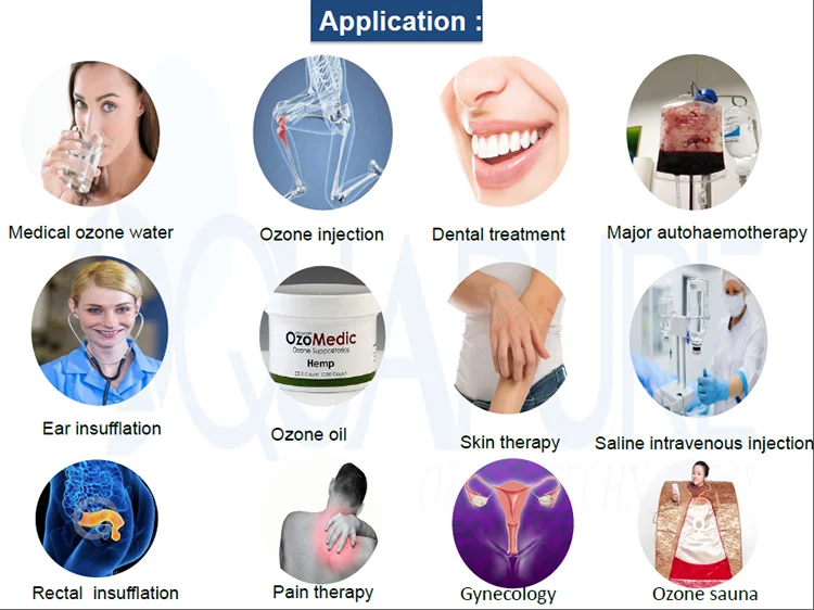 4 generator medical ozone