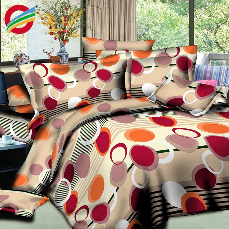 cheap wholesale 3d printing fabric bedding set bed sheets