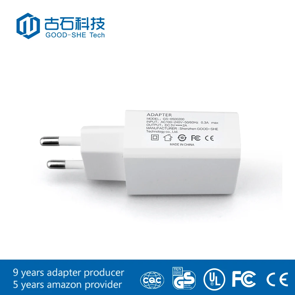 2016 best selling products universal usb charger 2A