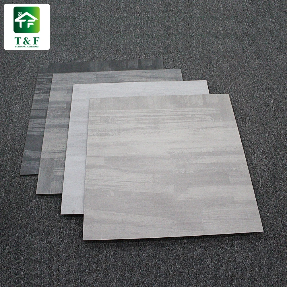 Vietnam 60 X 60 International Company Light Grey Travertine Porcelain Tile Matte Finished Non-Slip Kitchen Ceramic Floor Tile