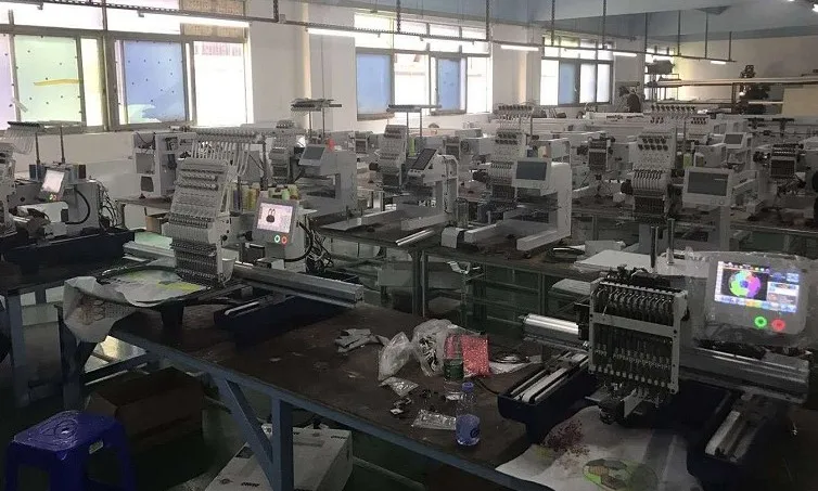 Multi Head Single Head Computer Embroidery Machine High Speed Multi Function Hat T-shirt Garment Embroidery Machine for Sale