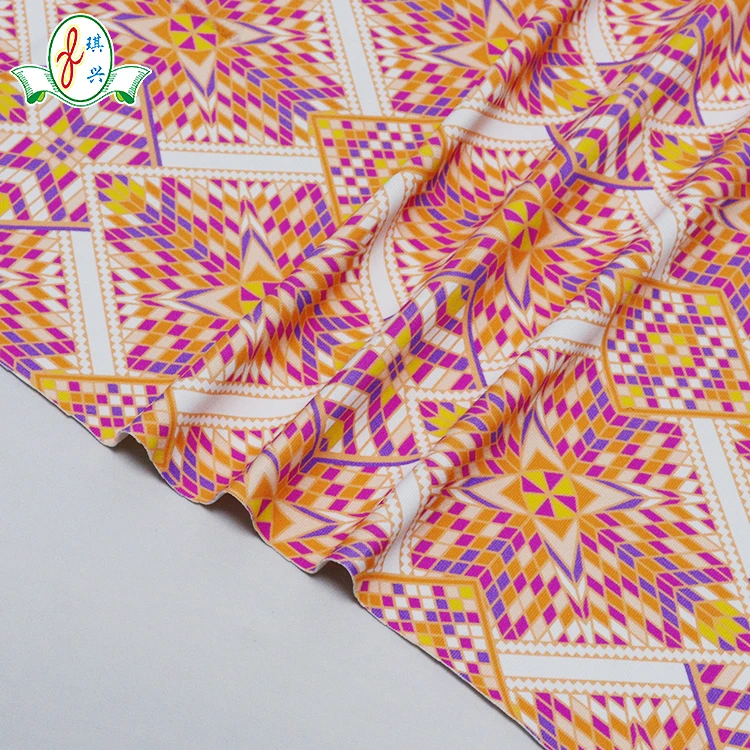 4 way stretch high quality 88 nylon 12 spandex digital printing fabric for sportswear