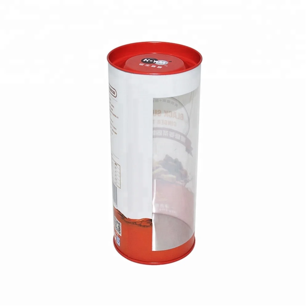 Customized plastic cylindrical containers for protein powder/food