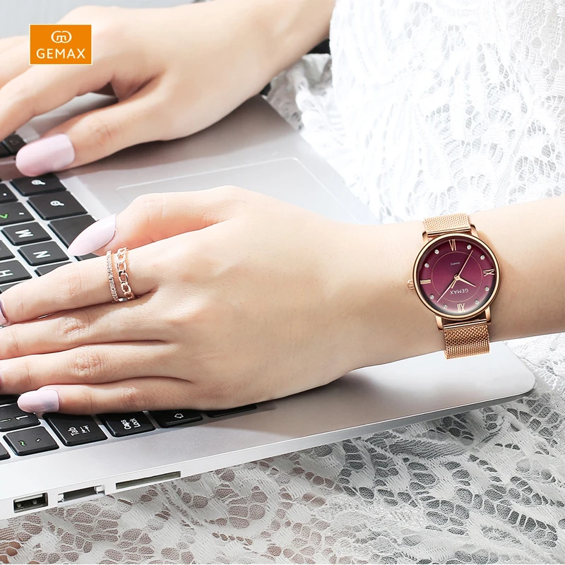 Новый дизайн, наручные часы, японский механизм, кварцевые наручные часы, женские кварцевые часы