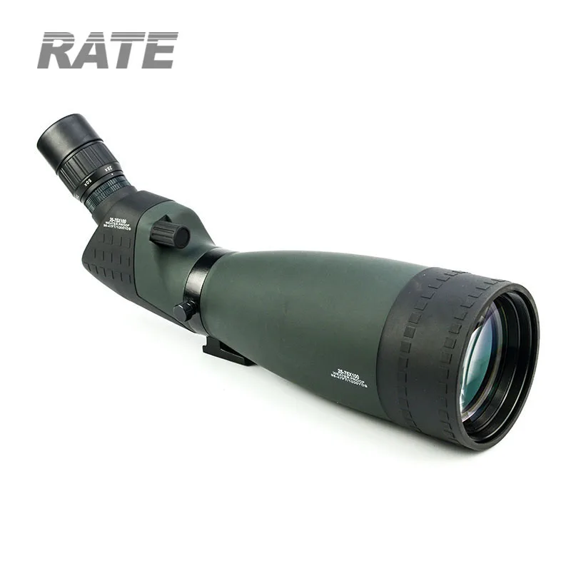 25-75X100 Big eye-piece zoom lens spotting scope monocular telescope sporting goods