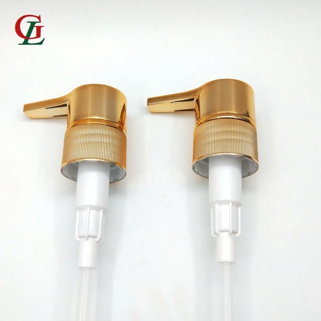 Высокое качество 28/410 УФ золото/серебро мыло насос, лосьон-спрей и диспенсер для ухода за кожей бутылки