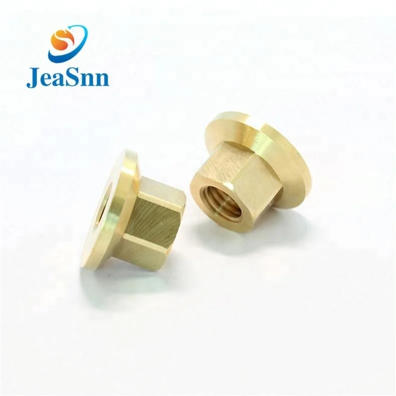 China Yellow Special Hex Head Reducer Brass Nut,Brass Decorative Nut