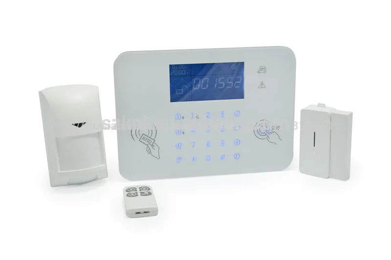 белый сенсорную клавиатуру сигнализация панели цифровой аудио зрительной системы сигнализации