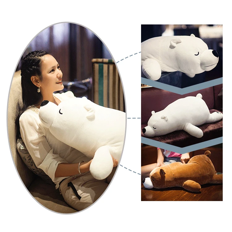 Comfortable Plush Princess Dolls Lovely Happy Soft plush Toy Kids Soft Toys Christmas Decoration Polar Bear