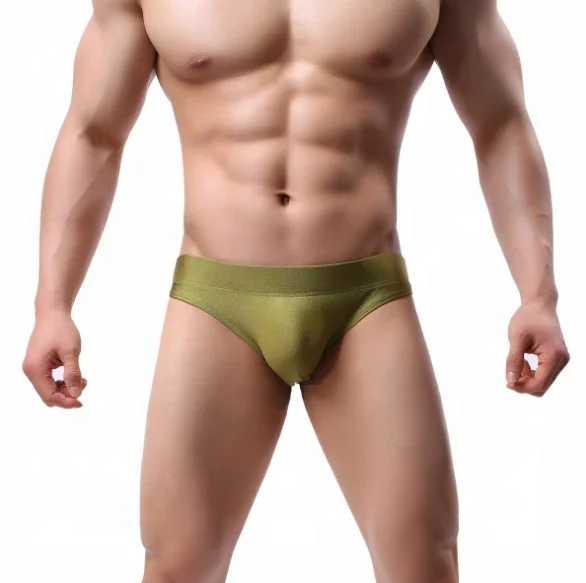 Quickly dry adults custom logo sexy swim briefs nylon spandex in mens swimwear & beachwear