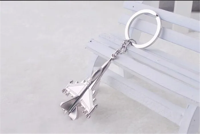 Battleplane Model SU-27 MIG-29 F-15 Eagle Chaveiro Keyring Key Holder Keychain plane Rafale Harrier Mirage 2000 Model